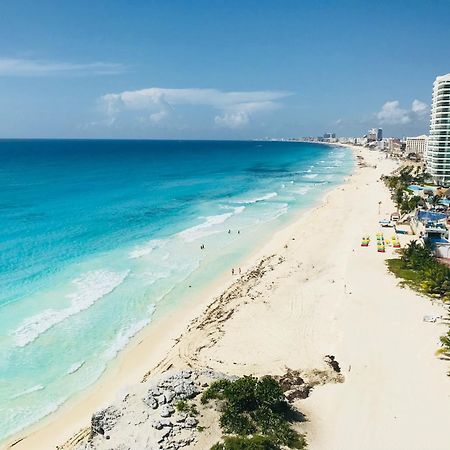 2 Story Oceanfront Penthouses On Cancun Beach! Cancún Exterior foto