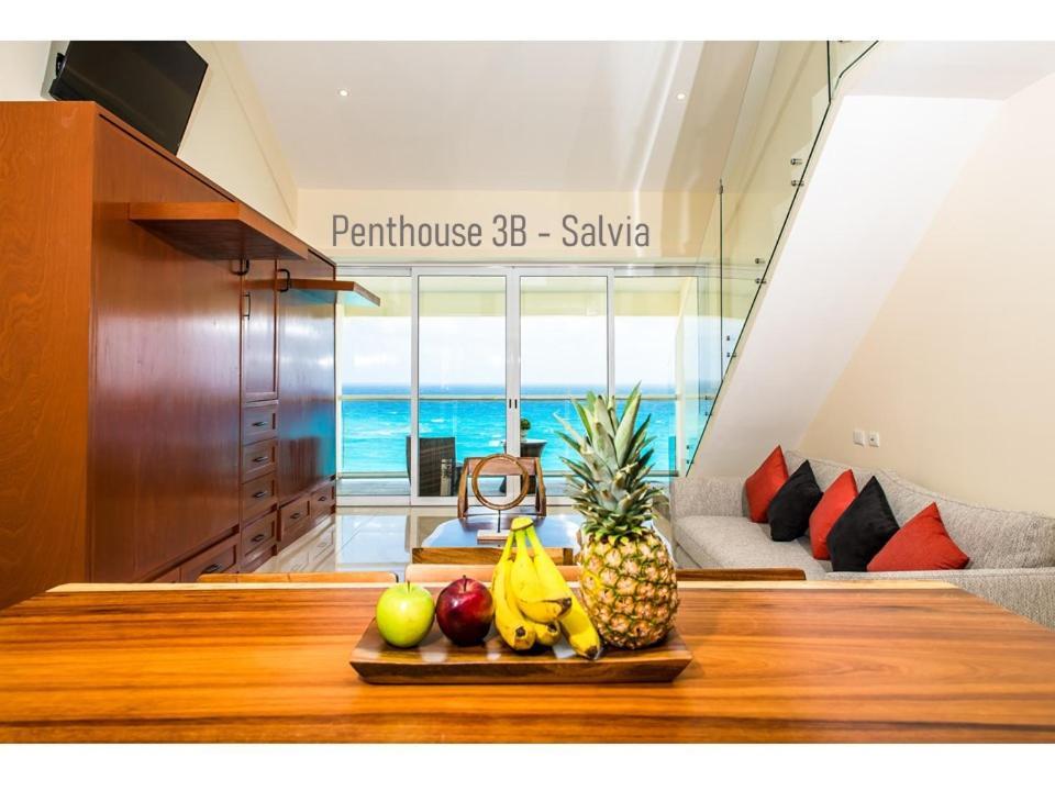 2 Story Oceanfront Penthouses On Cancun Beach! Cancún Exterior foto