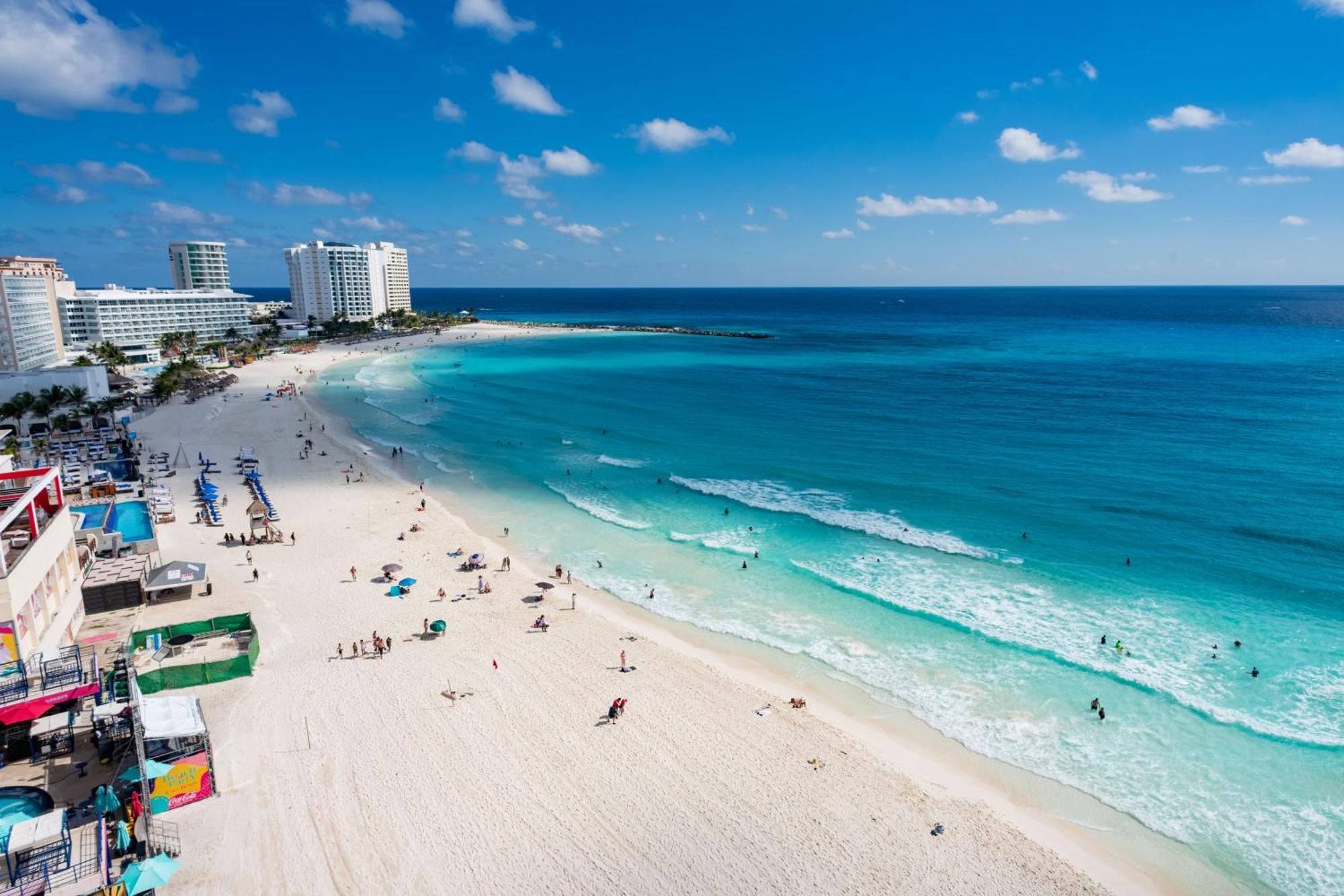 2 Story Oceanfront Penthouses On Cancun Beach! Cancún Exterior foto