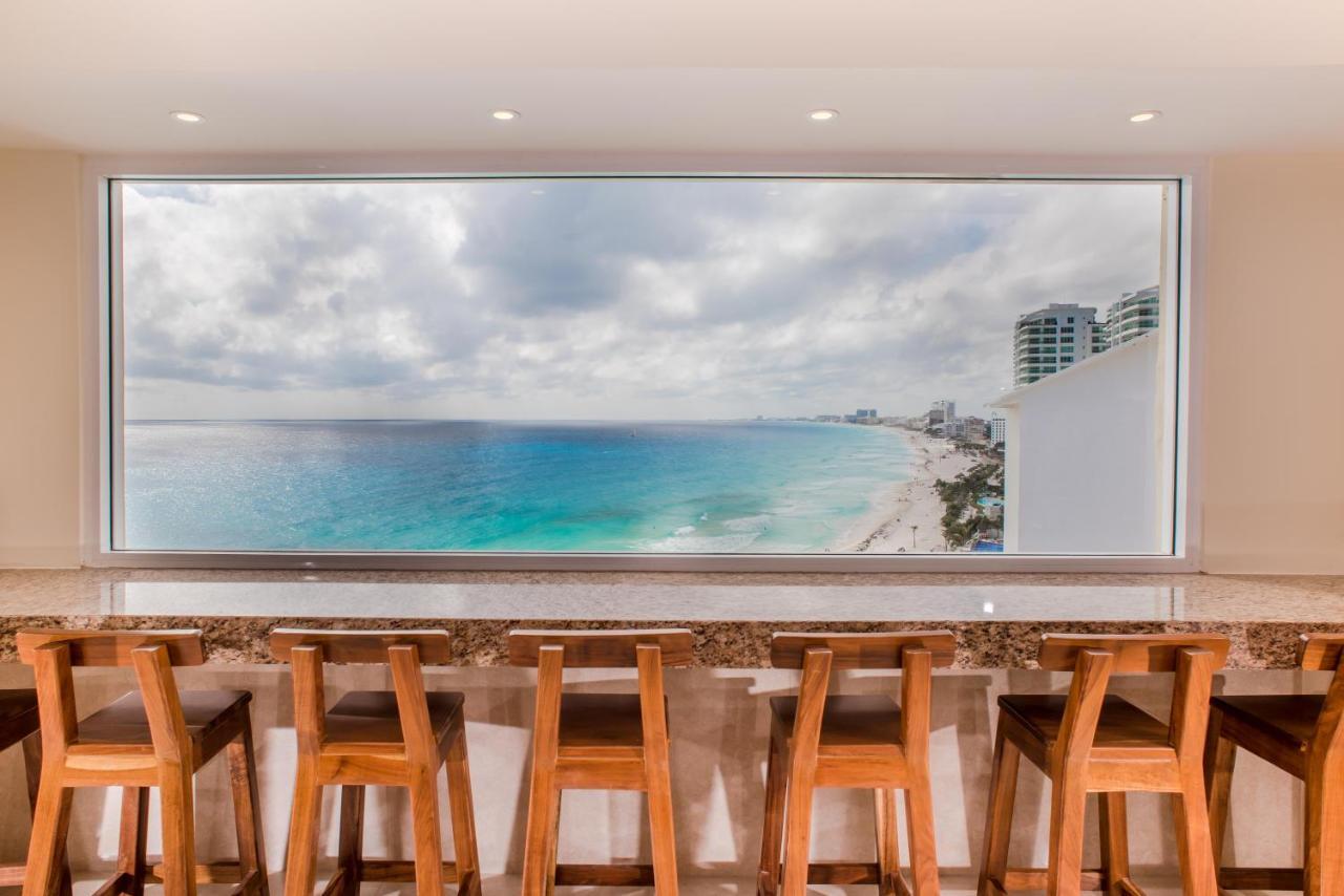 2 Story Oceanfront Penthouses On Cancun Beach! Cancún Exterior foto