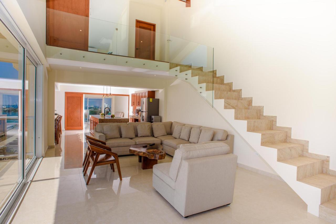 2 Story Oceanfront Penthouses On Cancun Beach! Cancún Exterior foto