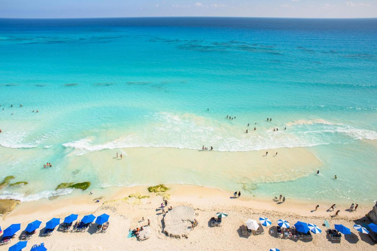 2 Story Oceanfront Penthouses On Cancun Beach! Cancún Exterior foto
